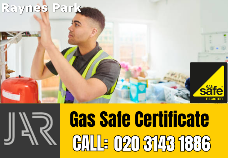 gas safe certificate Raynes Park